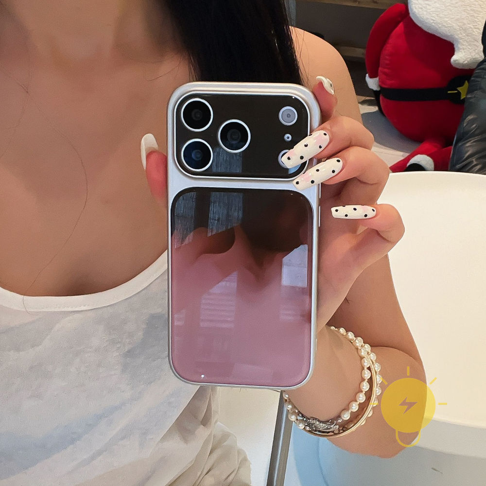Phone Case For iPhone 17 Pro Max 16 15 14 Acrylic TPU Coffee Hard Aesthetic Korean Cute