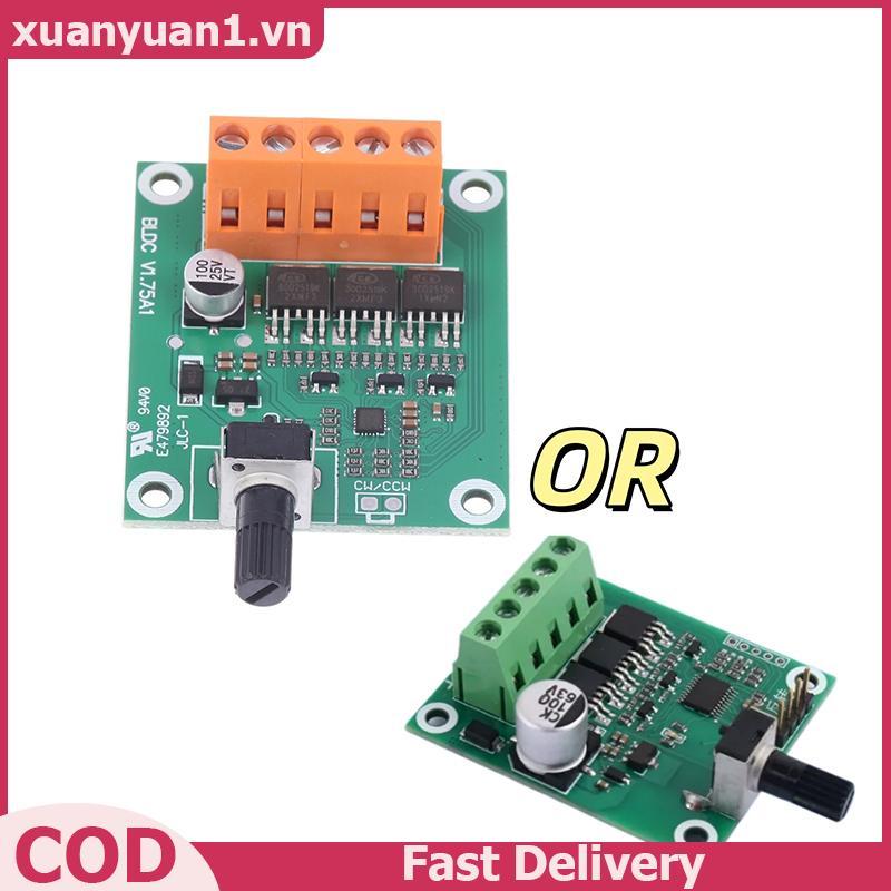XUAN Chất Lượng Cao Dc Không Chổi Than Động Cơ Ban Điều Khiển 6V12V24 Volt CD Ổ Quạt Động Cơ Thống Đốc DIY Phụ Kiện VN