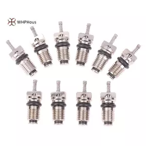 < WHPHous-t > 10 Cái Lõi Van AC R134A Ô Tô Ô Tô Lõi Điều Hòa Không Khí Kim Bộ Sửa Chữa Xe Chịu Nhiệt Phụ Kiện Ô Tô Đẹp