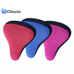 Yên xe đạp 3D Vỏ bọc ghế xe đạp mềm Đi xe đạp Đệm ngồi bằng silicon Đi xe đạp Yên xe thoáng khí Xe đạp thoải mái Đẹp