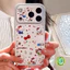 Ốp Điện Thoại Mèo Kitty Dễ Thương Cho Redmi K90 Pro Max K80 K70 K70E K60 K60E K50 Ultra K50i K40 K40S Turbo 5 Max 4 Pro 5G 4G Vỏ Da PU Hoạt Hình Ins Phong Cách 3D Vỏ Mềm