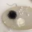 PNPIA- Lãng Mạn Choker Hoa Ngọc Trai Nelace Nữ Cổ Dây Xích Hoa Nelace