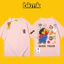 XS-3XL Áo Sơ Mi Cao Cấp BKMK Hoạt Hình Lớn Crayon Shin chan Họa Tiết In 100% Cotton Cao Cấp Unisex Cổ Tròn Áo Thun