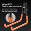 Móc Treo Tường Bằng Kim Loại Chống Trượt,Gắn Tường Chắc Chắn,Chịu Lực Tốt,Treo Xe đạp/Dụng Cụ,Thiết Kế Bền Chắc