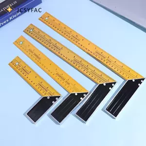 JCSYFAC Hình Chữ L Độ Chính Xác Cao Cân Đa Năng Góc Thước Kim Loại Mộc Vuông Cho Chế Biến Gỗ Xây Dựng Và Thiết Kế Khung Mới