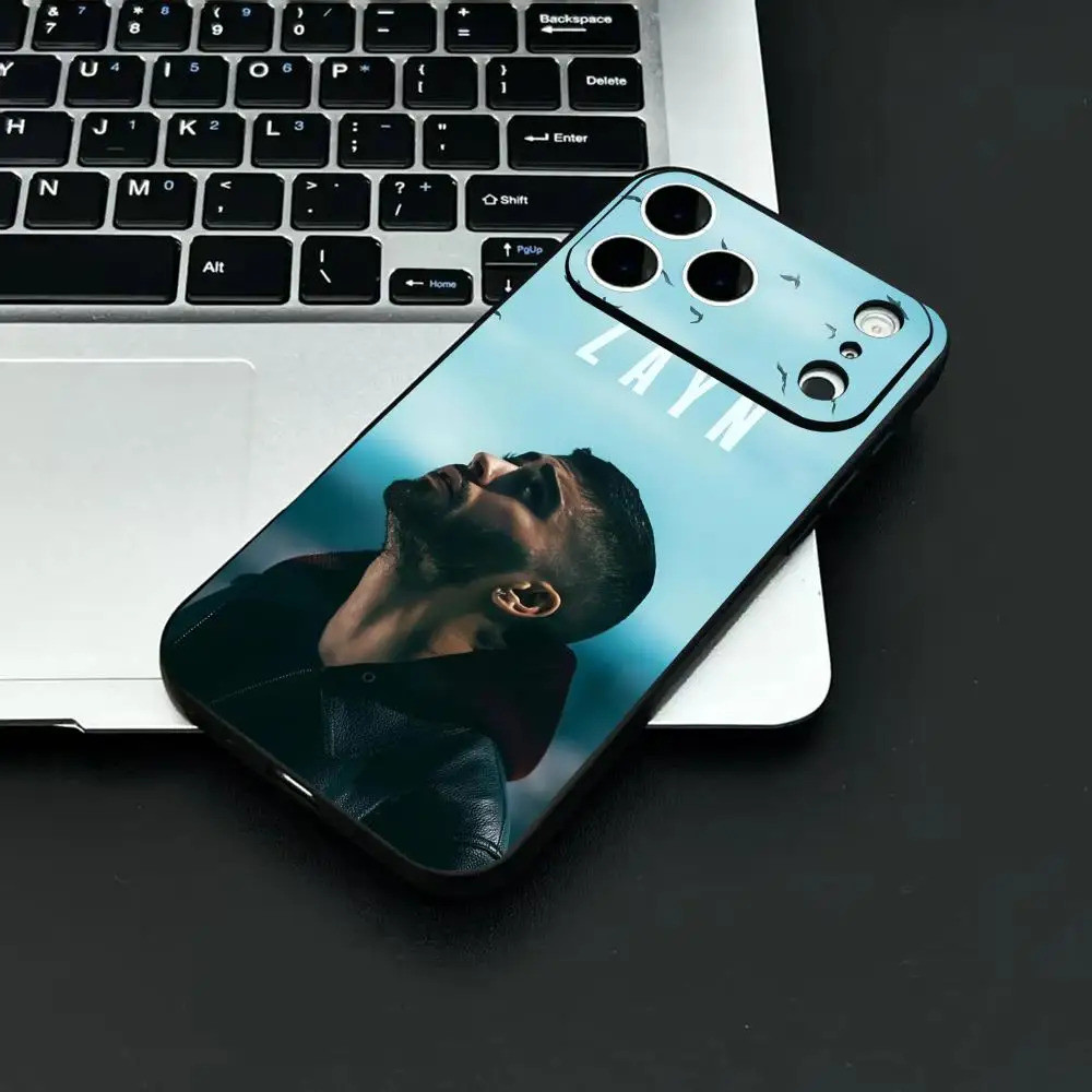 TP-2 Singer Z-Zayn M-Malik Ốp Điện Thoại IPhone 17 16 15 14 13 12 11 Pro Max Plus Mini Đen Mờ Vỏ Mềm Funda