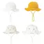 Mũ Buet Cotton Trẻ Em Mới Mũ Ngoài Trời Bé Trai Bé Gái In Panama Mũ Unisex Đi Biển Mũ Câu Cá Mới