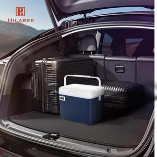 Hộp làm mát cách nhiệt HILABEE có màn hình hiển thị nhiệt độ 6L cho du lịch thương mại trên bãi biển