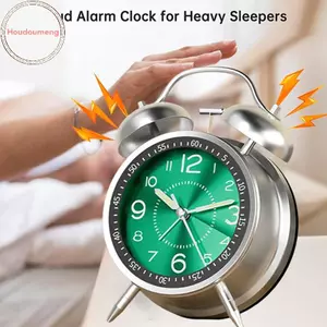 Áo choàng báo động im lặng Hodou 4 Inch có đèn ngủ Áo choàng để bàn đa chức năng di động cho học sinh tại nhà VN