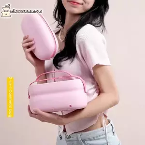 Cheenm Túi Giặt Du Lịch Di Động 2 Trong 1 Khô Ướt Tách Tắm Túi Bảo Quản EVA Dung Tích Lớn Túi Giặt Du Lịch Trang Điểm Túi Mỹ Phẩm VN