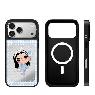 Ốp điện thoại cứng gương màu xanh từ tính cho iPhone 17 Pro Max 17 Air 16 Plus 15 14 13 12 11 Vỏ chống sốc