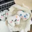 HFTOY Hoạt Hình Dễ Thương Răng Sang Trọng Móc Khóa Thời Trang Kawaii Mềm Nhồi Bông Mặt Dây Chuyền Keychian Sáng Tạo Bapa Phụ Kiện Trang Trí Quà Tặng ~