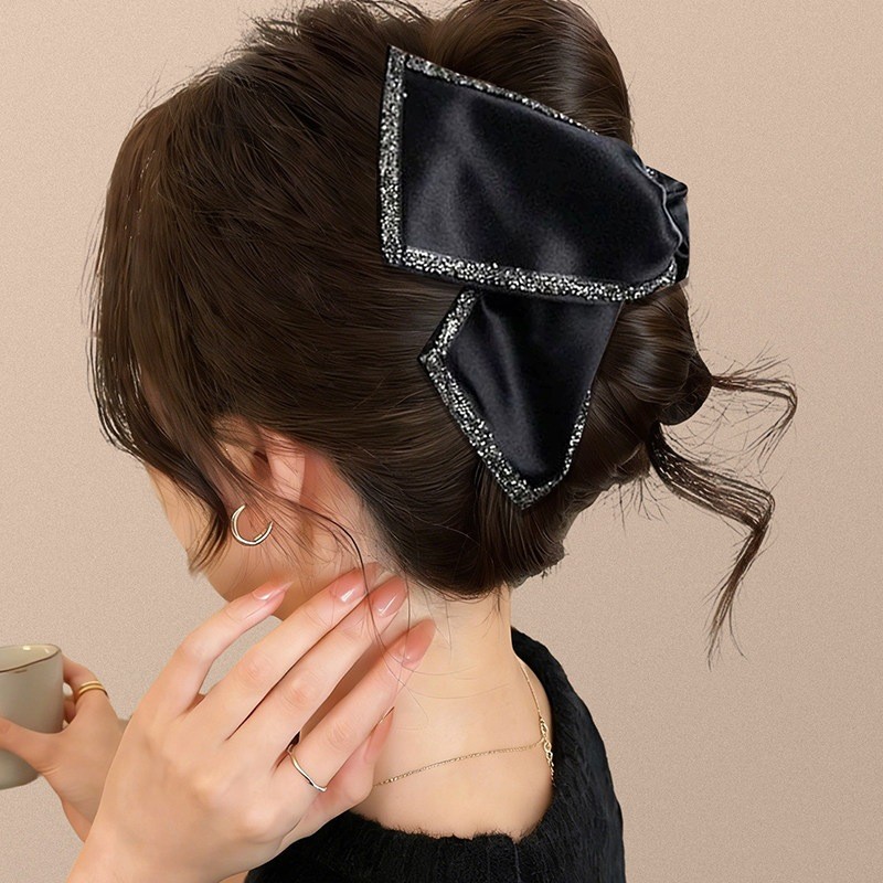 Ánh Sáng Sang Trọng Cao Cấp Zircon Tam Giác Lấy Kẹp Nữ 2026 Phong Cách Mới Đầu Lưng Kẹp Tóc