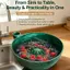 Máy Giặt Berry Có Dụng Cụ Lọc Thoát Nước Bát Rửa Trái Cây Tự Xoay Cho Nhà Bếp Rau Veggie Sản Xuất Salad Rau Củ Dâu jiwvn