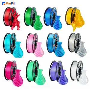PLAsilk 3D In Vật tư tiêu hao PLAsilk Silk PLA1KG3D Máy in Monochrome Bạc Chất liệu mới Lụa Bạc MJKC