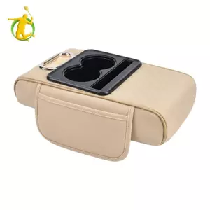 Vỏ bọc tay vịn ô tô Bảng điều khiển trung tâm có hộp đựng khăn giấy Vỏ bọc tay xe thoải mái cho ô tô Xe hơi
