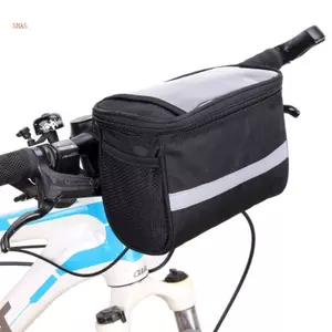 Túi tay lái xe đạp dung tích lớn Shas có dây đeo vai Túi trước xe đạp