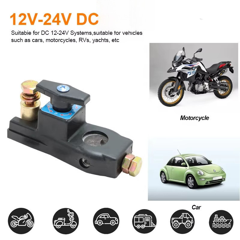 [COD] Công Tắc Ngắt Kết Nối Ắc Quy Ô Tô 12V/24V - Dễ Lắp Đặt, Ứng Dụng Rộng Cho Xe Hơi & Tàu Thuyền