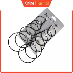 KIN 6 Đôi Nữ Bông Tai Tròn Bộ Bông Tai Vòng Nhẹ Nhiều Màu Và Kích Thước Bông Tai Trang Sức Cho Retro Trang Phục Pa