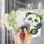 Nhãn dán khử mùi phòng tắm ROLY, Nhãn dán khử mùi nhà vệ sinh họa tiết động vật hoạt hình tự dính, Thân thiện với môi trường Không dấu vết Nhãn dán loại bỏ mùi thơm hoa