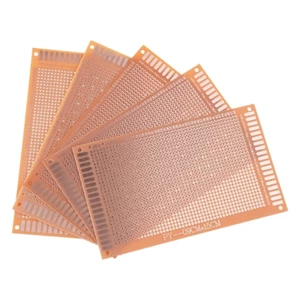 Cc 5 tờ Bảng hiệu suất bảng đồng Phenolic một mặt Thích hợp cho việc tạo mẫu PCB chuyên nghiệp