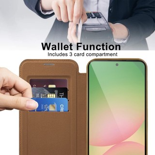 Bao Da Lật Điện Thoại Samsung Galaxy A56 55 37 36 35 26 17 16 15 07 06 05 Khe Cắm Thẻ Ví