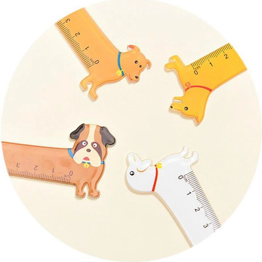 Thước dài 12cm hình bé động vật dễ thương