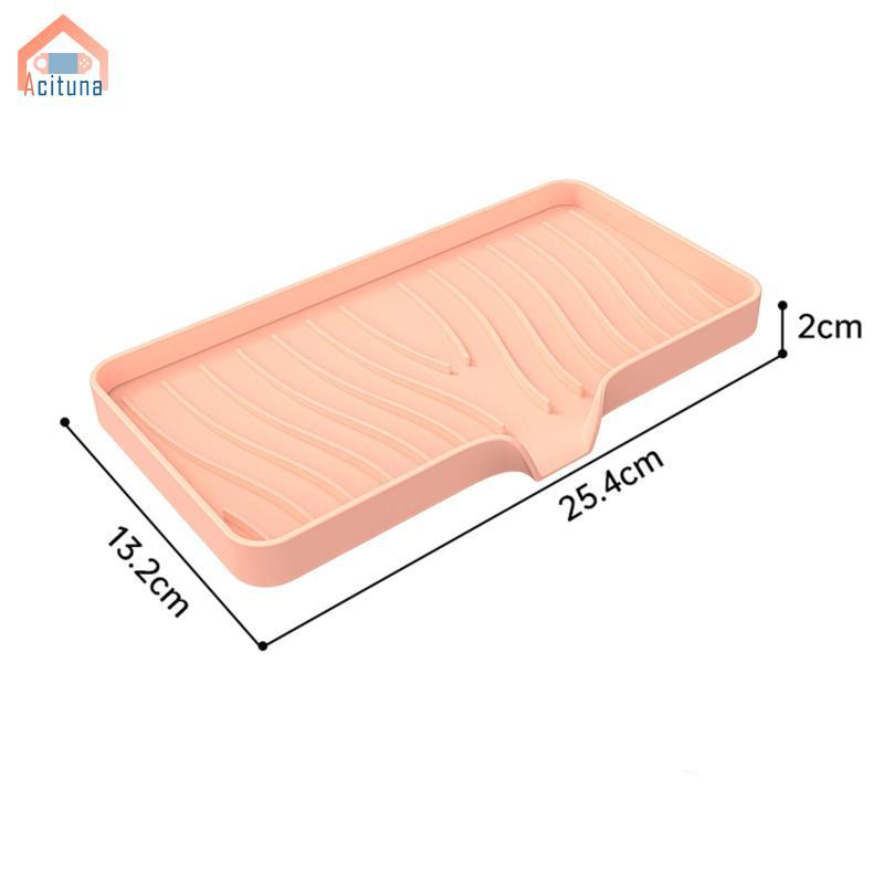 Xà Phòng Silicon Hộp Đựng Xà Phòng Nhà Bếp Xốp Khay Tắm Nhà Vệ Sinh Khách Sạn