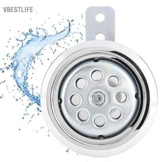 VBESTLIFE Còi xe máy Acouto Universal 105dB 12V 85mm Bạc Chrome Metal