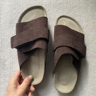 Dép Velcro mũi đơn giản mùa hè dành cho nữ