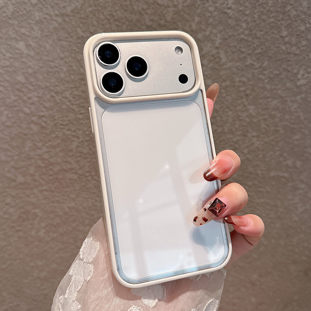 Ốp Điện Thoại Acrylic Kẹo Cho iPhone 17 Pro Max 17 Air 16 Plus 15 14 13 12 11 Vỏ Bảo Vệ Chống Sốc