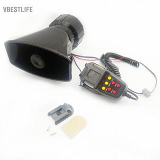 VBESTLIFE Còi Hú Xe Còi Báo Động 100W Tay Lửng Cầm Tay 7 Tông Màu Chất Liệu ABS Chống Thấm Nước Lắp Đặt Dễ Dàng Cho Ô Tô RV Thuyền Xe Tải