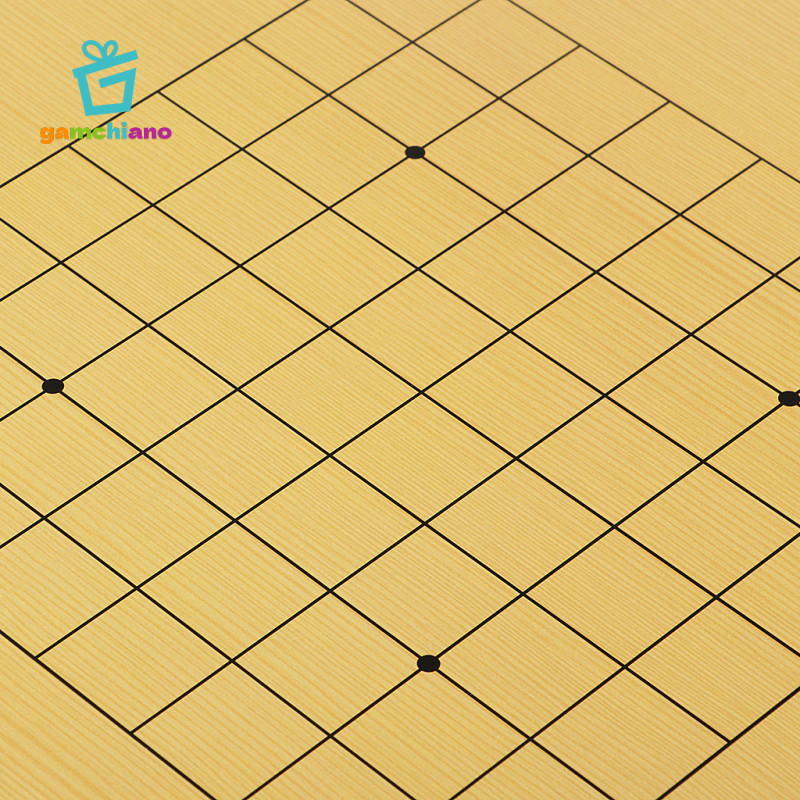 Trò chơi Weiqi bằng gỗ hai mặt gamchiano dành cho trẻ em
