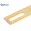1 Bộ Bánh Xe Hướng Dẫn Cửa Tra Con Lăn Hướng Dẫn Cửa Trượt Con Lăn Với L-Pillar Braet Con Lăn Nylon Đôi Có Thể Điều Chỉnh Đẹp