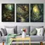 Fairy Magic Mysterious Forest Poster Không Khung Tranh Canvas Phòng Khách Treo Tường Nghệ Thuật Trang Trí