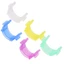 SMILE 50 Chiếc Cuộn Kẹp, Kẹp Bobbin Nhỏ Nhiều Màu Sắc, Người Tổ Chức Ống Nhựa Lưu Trữ Kẹp May