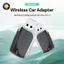 {TB & Bag} Bộ chuyển đổi tự động Android CarPlay không dây 2in1 AI Mini Box Plug & Play Kết nối tự động có thể điều chỉnh với 99% ô tô cho đài phát thanh ô tô.