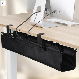 Dưới Bàn Hộp Quản Lý Cáp Kẹp Trên Dây Và Cáp Tổ Chức Màn Hình Thiết Lập Laptop PC