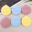 BEAUTY BLENDER 1 / 2 / 3 Bộ Miếng Bọt Biển Trang Điểm Hấp Thụ Không Nền, Họa Tiết Marshmallow Cực Mềm Có Thể Tái Sử Dụng Máy Xay Làm Đẹp, Tay Cầm Kép Cho Ứng Dụng Chính Xác