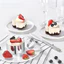 Mới 1 Bộ Khuôn Mousse Inox Hình Trái Tim Vuông Hoa Nướng Nhẫn Cho Bánh