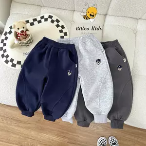 QUẦN NỈ THÊU GẤU cho bé ,Quần nỉ thu đông cho bé trai,bé gái