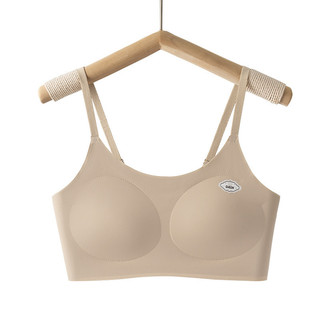 Teen Girls Áo ngực tập luyện liền mạch vô hình Dây đeo mỏng 0514