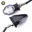 {TB & Bag} 2x Xe máy đa năng 1LED Đèn báo rẽ xe đạp màu hổ phách Đèn nhấp nháy.