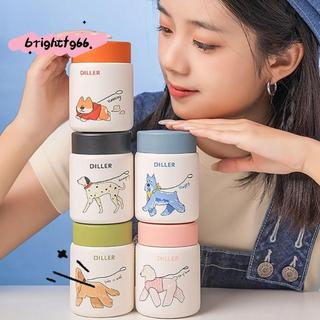 Cốc cách nhiệt BRIGHTF66, Bình nước giữ nhiệt bằng thép không gỉ 316 sáng tạo, Hộp cơm trưa cách nhiệt dễ thương dung tích lớn