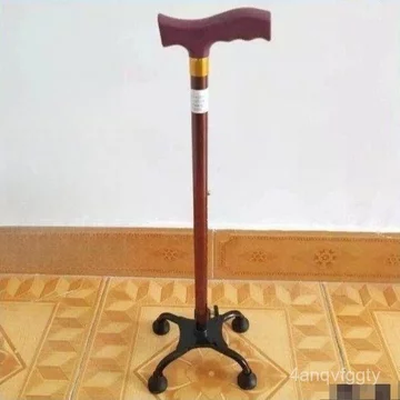 Gậy chống cho người già, gậy chống bốn chân, gậy chống trượt, nhẹ, dành cho nam và nữ, dụng cụ hỗ trợ đi lại cho người c