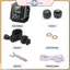 POWER M5 Xe Máy TPMS Không Dây Xe Máy Xe Máy Hệ Thống Báo Động Giám Sát Áp Suất Lốp Xe Máy Với 2 Cảm Biến Bên Ngoài 5 Phương Pháp Báo Động.