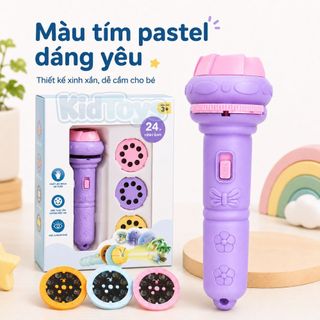 Đồ Chơi Đèn Pin Chiếu Hình KidToys 80 Hình - Hình Ảnh Sinh Động Cho Bé Khám Phá