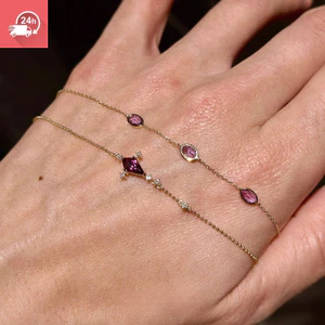 Vòng tay nữ đa năng khí chất thời trang màu tím