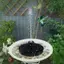 Luckyew 13CM máy bơm năng lượng mặt trời đài phun nước cho sân vườn ao đài phun nước ao máy bơm đài phun nước TQ