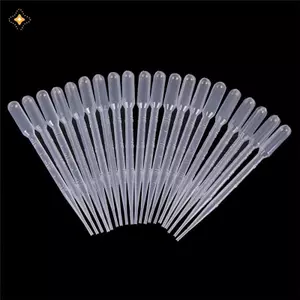 JCSYFAC 20 Cái / bộ 3ML Dùng Một Lần Nhựa Mắt Nhỏ Giọt Chuyển Tốt Nghiệp Pipet Phòng Thí Nghiệm Tiếp Liệu Mới